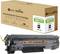 Remanufactured G&G Reborn Toner Cartridge with Packaging. Compatible with HP 36A/713, black ink, page yield of 2,000 pages.