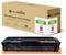 Toner Cartridge and Packaging 'G&G Reborn Remanufactured Toner Cartridge', compatible with HP, Model 216A, Magenta, for 850 pages.