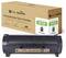 Remanufactured toner cartridge by G&G Reborn, compatible with Lexmark 56F2U00, prints 25,000 pages, black.
