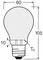Light bulb diagram with dimensions: Width 60 mm, Height 105 mm, Base diameter 10 mm, marked point Tc.