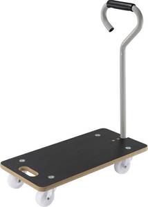 TOOLCRAFT TO-9972441  Dolly Plywood  Load capacity (max.): 250 kg  No. of swivel casters 4