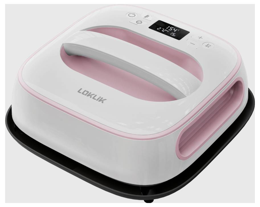 Loklik Easy Heat Press Heat press Pink