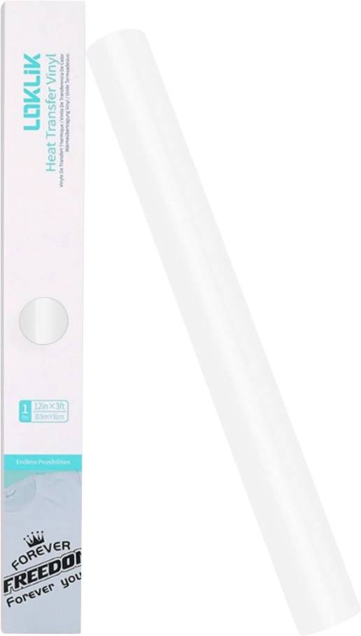 Loklik Heat Transfer Vinyl Film White