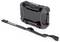 Black Nanuk Nano 310 Outdoor Case with detachable hand strap, robust design for protecting and transporting small items.