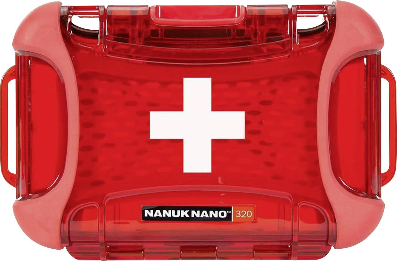 NANUK 320S-000RD-PA0-FSA01 First Aid case (empty) 151 x 39 x 85 Red
