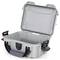 Waterproof and dustproof grey protective plastic case with an open lid, ideal for transporting delicate equipment.