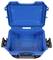 Blue protective case, opened, with robust design, suitable for secure storage and transport of sensitive equipment.