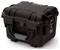 Black, robust protective case with handle, suitable for securely transporting delicate equipment or tools.
