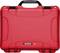 A red hard-shell case with the 'Nanuk 910' logo on the front, suitable for the secure transportation of delicate items.