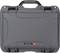 Grey, robust suitcase with a black handle and a red label reading 'Nanuk 920'. Suitable for secure transportation.