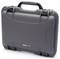 A robust, black hard-shell suitcase with a carry handle and two locks. Designed for equipment protection.