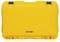 Yellow, robust suitcase with the brand logo 'Nanuk 935', suitable for securely transporting delicate items.