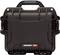 Black Nanuk 908 protective case with ergonomic handle and robust locks, suitable for transport and storage.