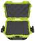 A sturdy green hard-shell case with foam lining, suitable for securely transporting delicate items.
