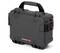 A robust black tool case with a handle and 'NANUK 904' label, suitable for the secure transportation of delicate items.