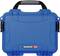 A blue NANUK 904 plastic case with a black handle and latches.