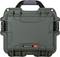 Green, robust protective case with carry handle and security locks. Marked with 'Nanuk 905'.