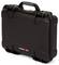 A sturdy, black protective case with a carry handle, suitable for transporting and storing delicate items.