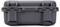 Robust, black transport case with sturdy locks, suitable for the secure transportation of delicate equipment.