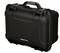 Black hardshell case by Nanuk, robust design, ergonomic handle, ideal for safely transporting sensitive equipment.