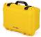 Yellow, robust Nanuk 910 case with black handle, designed to protect sensitive equipment.