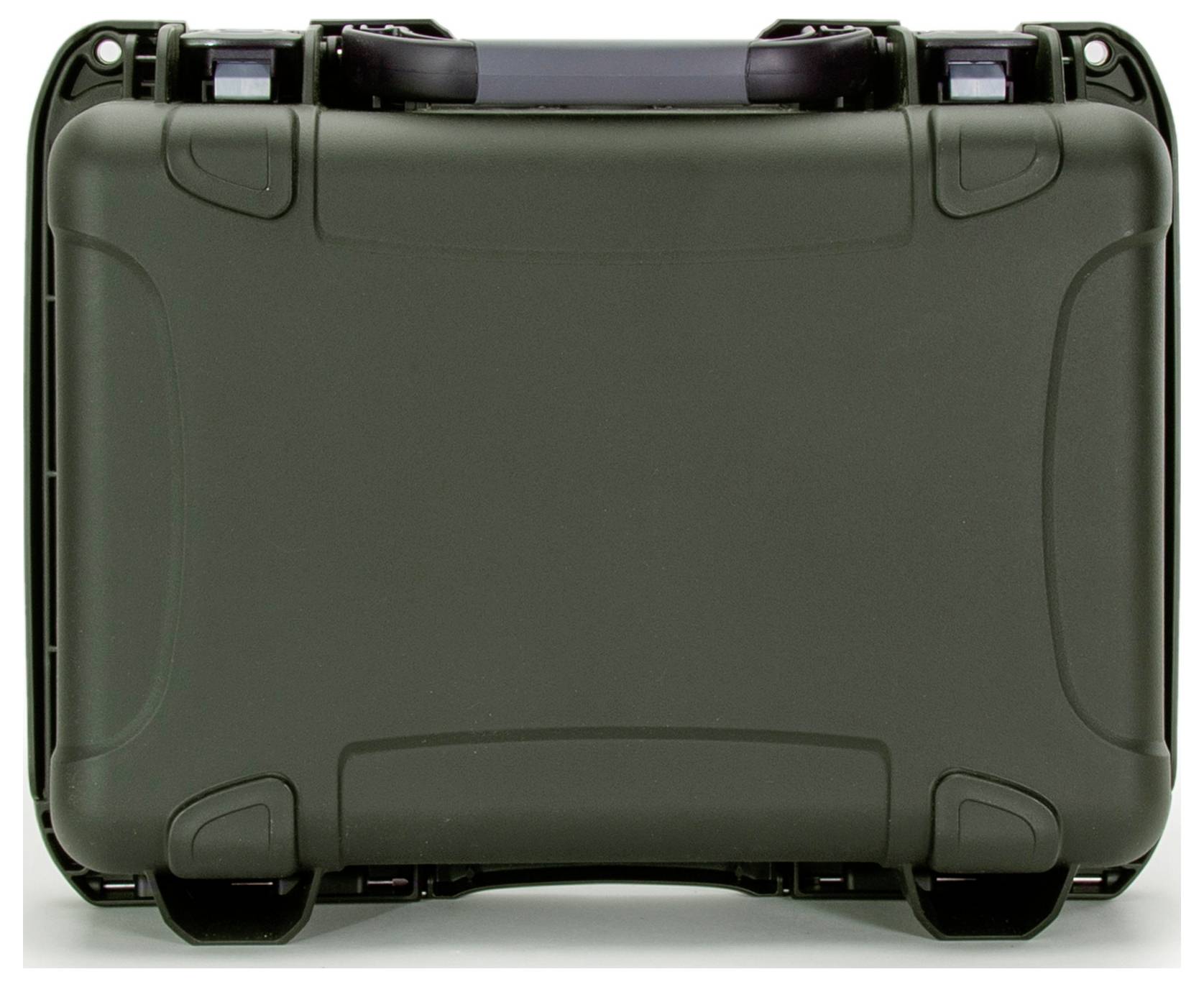 Black, robust hard-shell suitcase on a white background, closed, with no visible logos or markings.