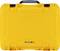 Yellow, robust tool case with black handle and the print 'Nanuk 933'.