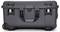 A robust, grey transport case with handles and locks, suitable for the secure transportation of delicate equipment.