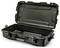 Open black hard-shell case with foam padding, suitable for the secure transportation of delicate equipment.