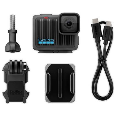 'GoPro Camera Set with Screw, Mount and USB Cable.'
