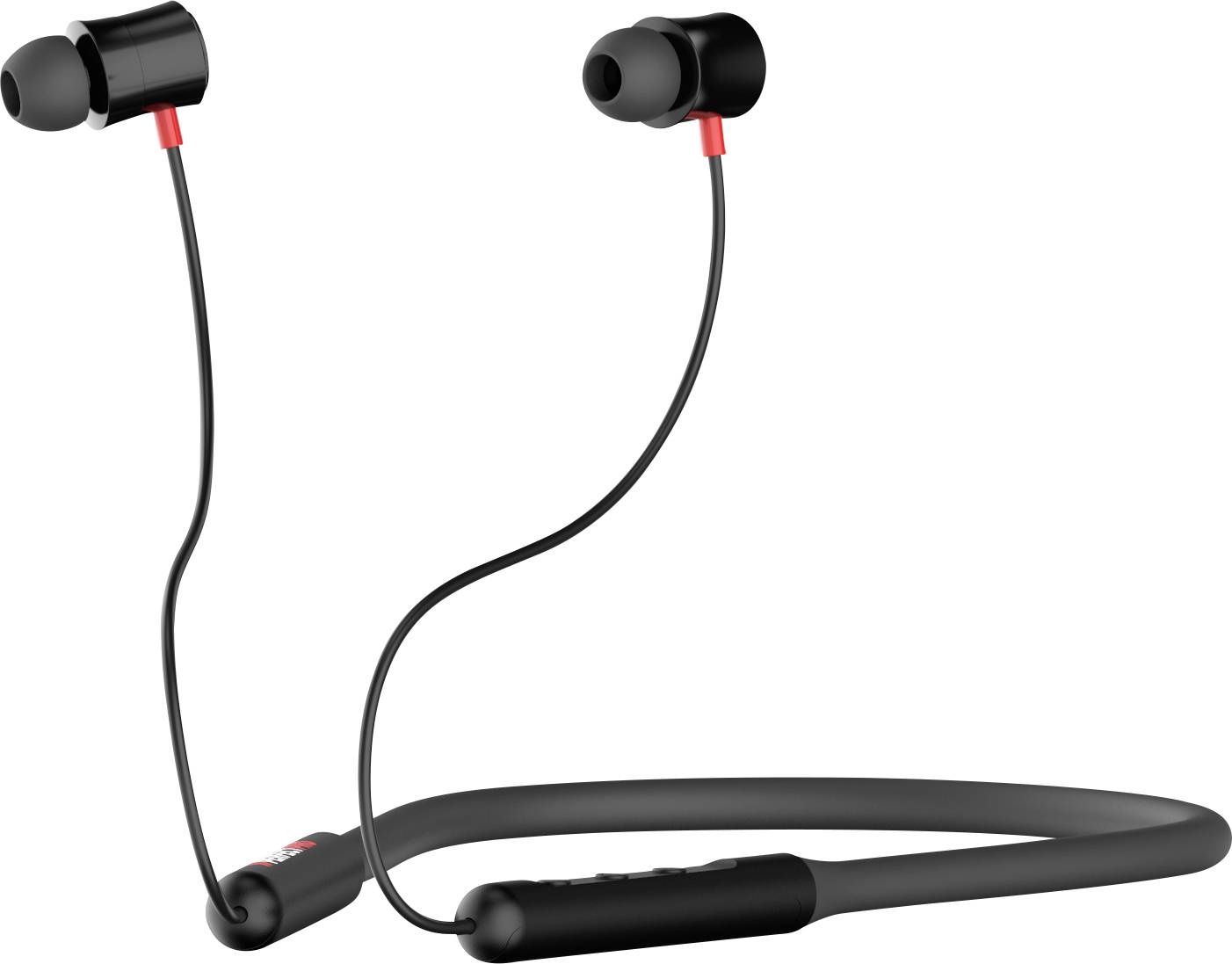 PerfectPro Earbuds In-ear headset Bluetooth® (1075101) Stereo Black Headset, Neckband