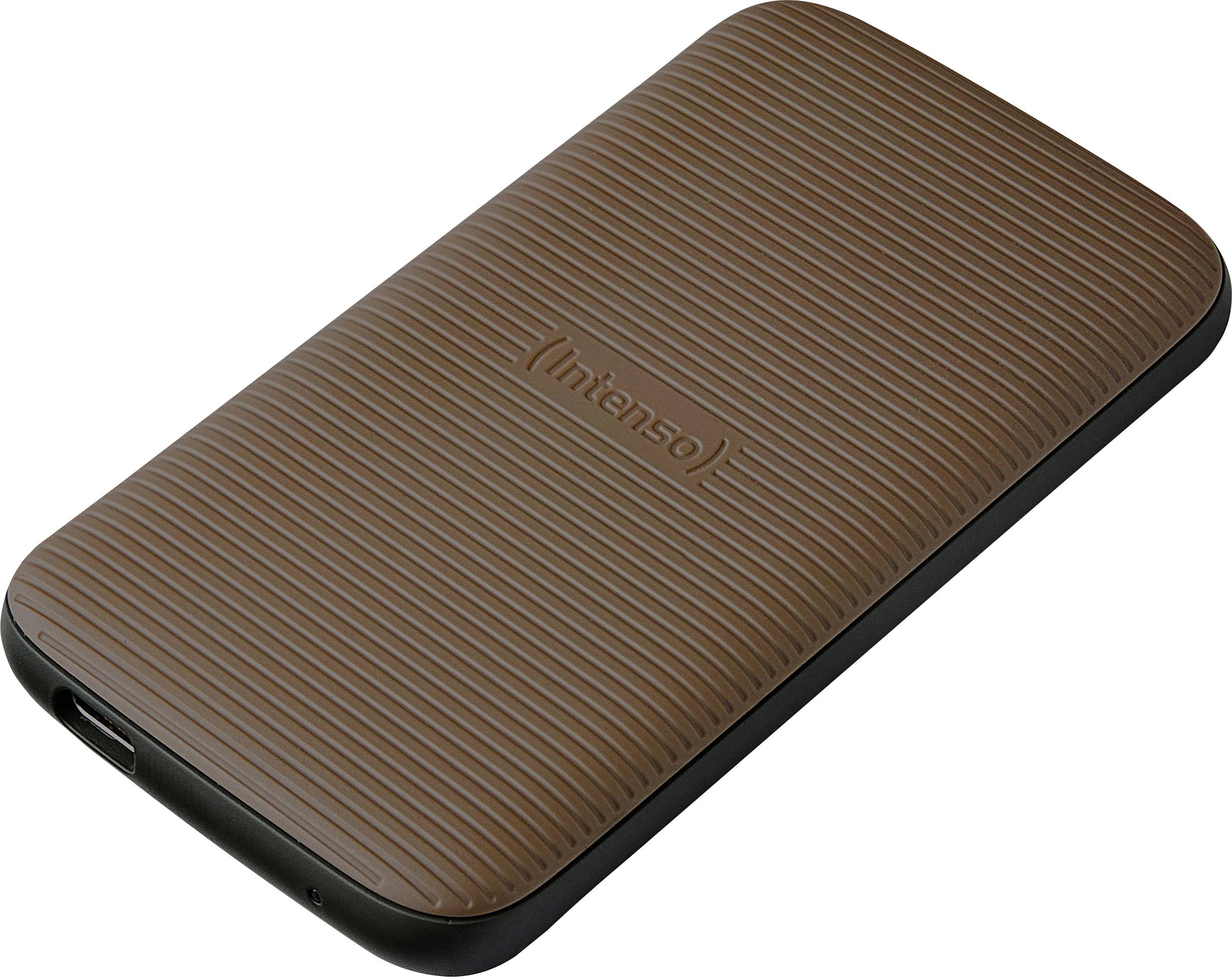 Intenso TX500 1 TB External SSD hard drive USB C® (USB 3.2 2nd gen) Brown 3827460