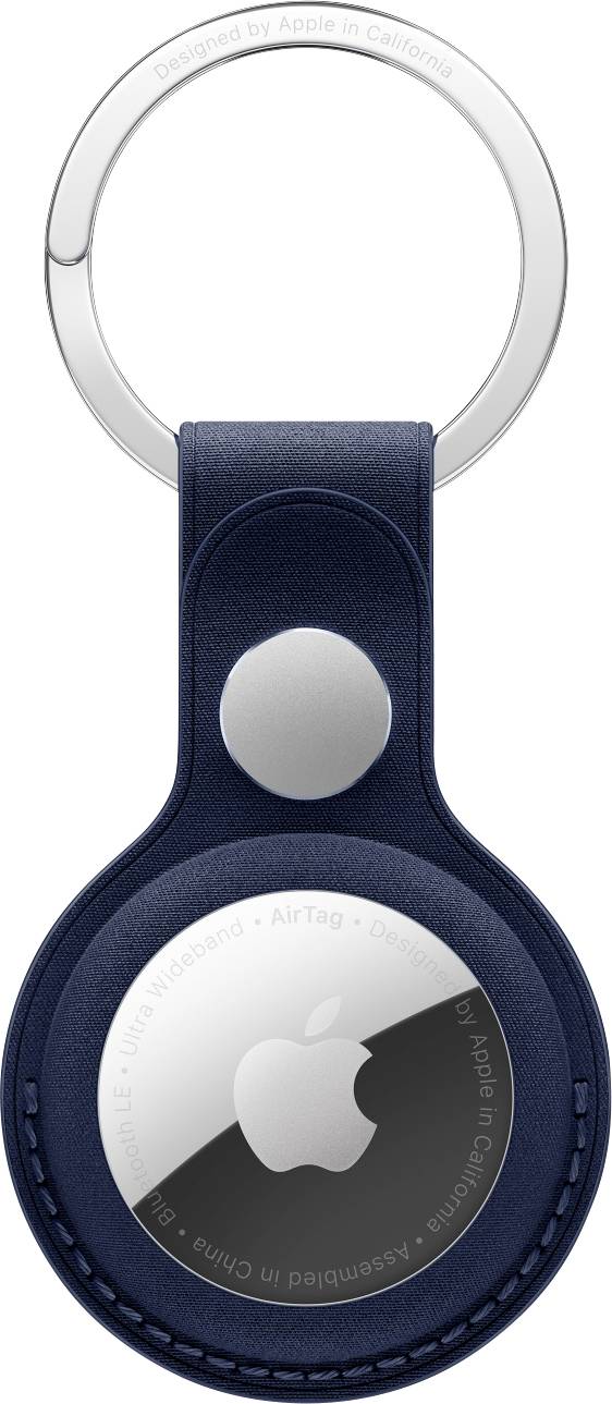 Apple Finewoven Keyring AirTag keyring Deep blue