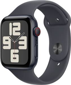 Apple Watch SE (2024) GPS + Cellular 44 mm Aluminium Sports strap Midnight S/M
