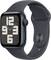 A black smartwatch with a large digital display showing the time as 10:09. The strap is also black.