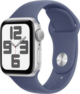 Apple Watch SE (2024) GPS 40 mm Aluminium Sports strap Denim  S/M