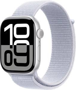 Apple Watch Series 10 GPS 46 mm Aluminium Sport Loop Blue cloud
