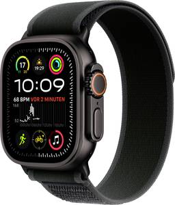 Apple Watch Ultra 2 (2024) GPS + Cellular 49 mm Titanium Trail Loop Black S/M