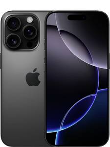 Apple iPhone 16 Pro Titanium-black 128 GB 16 cm (6.3 inch)