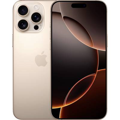 A gold-coloured smartphone with a large display and three camera lenses on the back.
