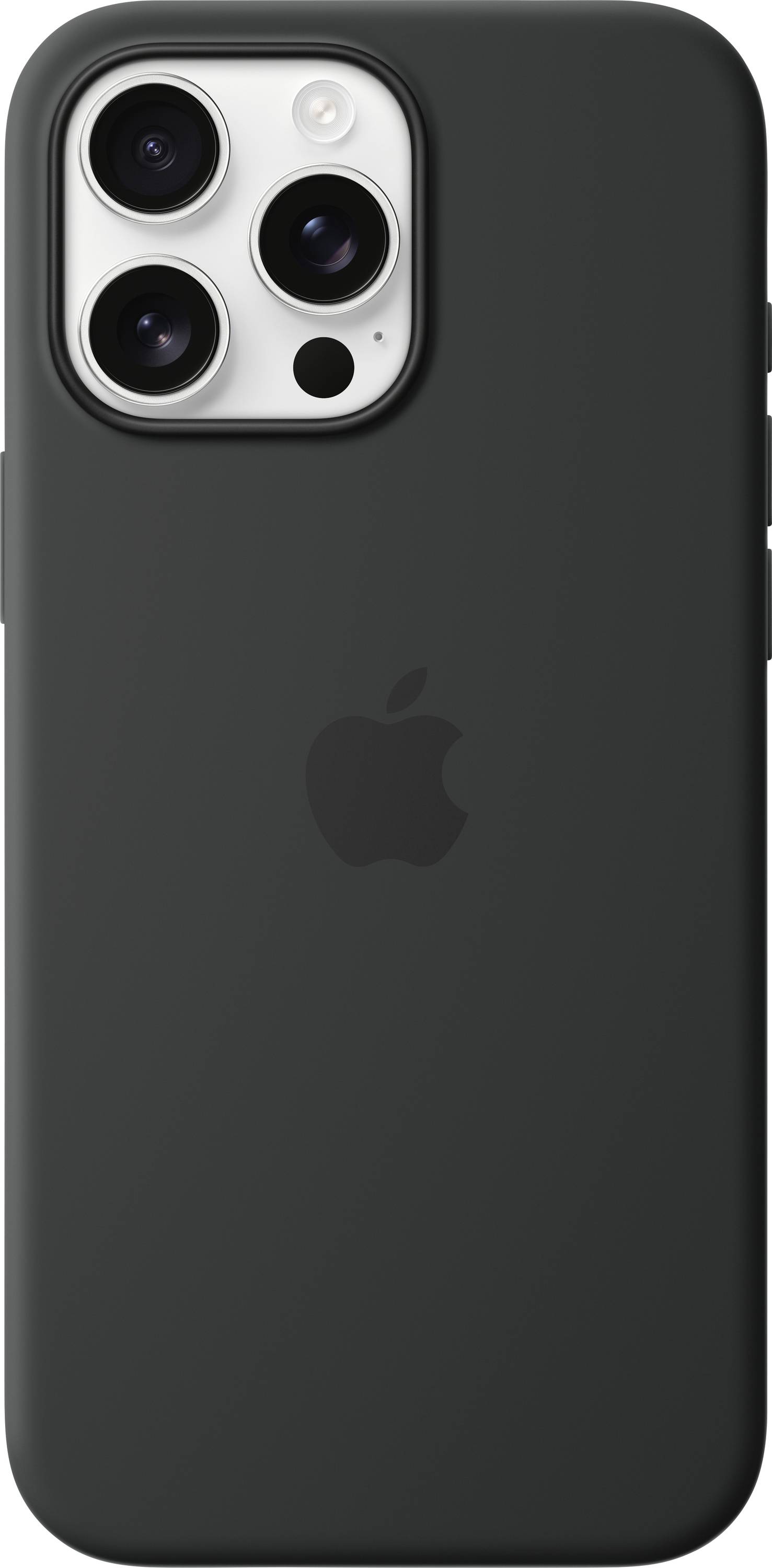 Apple Silicone Case MagSafe Silicone Case Apple iPhone 16 Pro Max Black Shockproof, Inductive charging MYYT3ZM/A