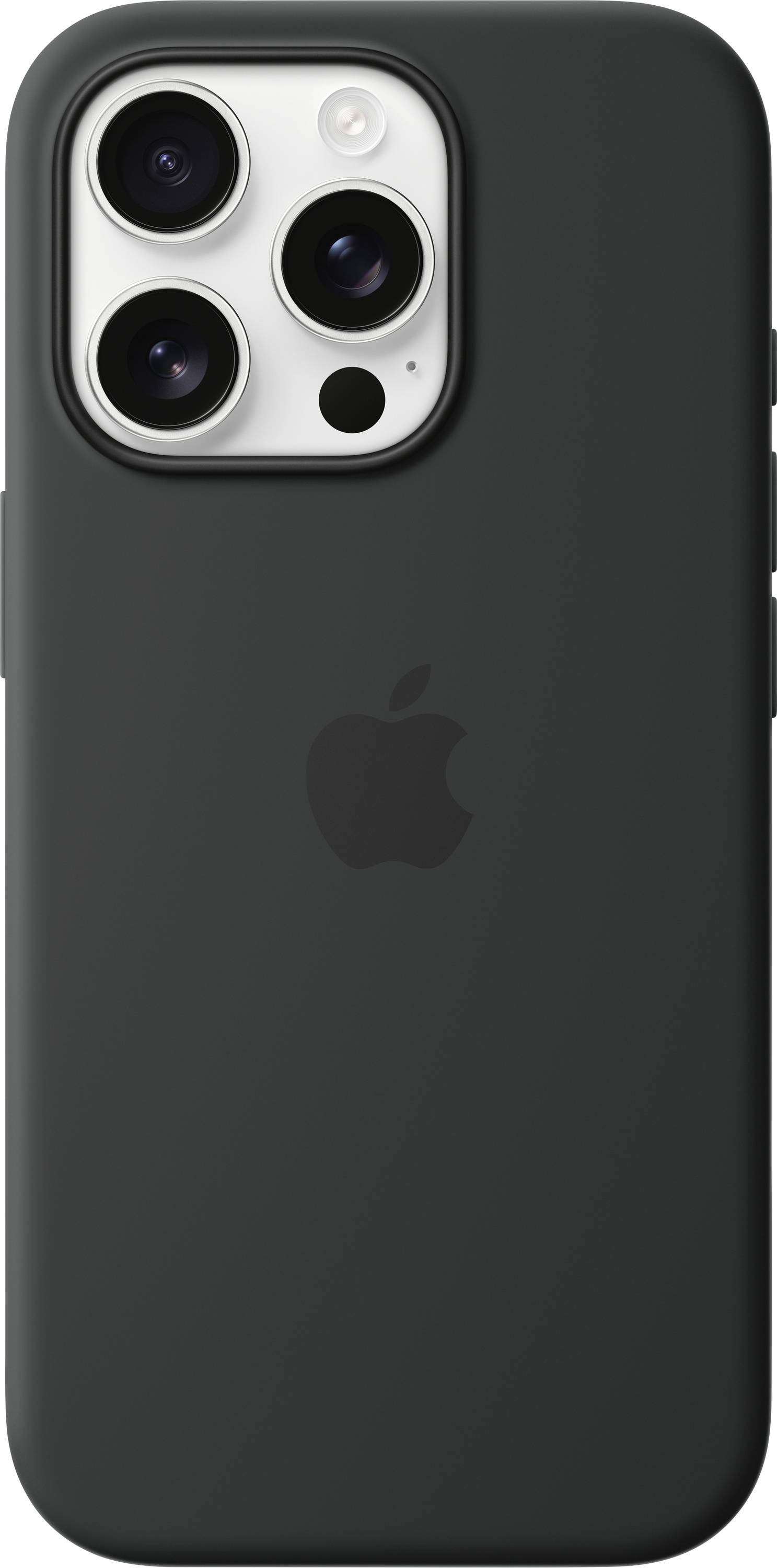 Apple Silicone Case MagSafe Silicone Case Apple iPhone 16 Pro Black Shockproof, Inductive charging MYYJ3ZM/A