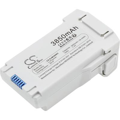 White laptop replacement battery with a capacity of 3850mAh, manufactured by Cameron Sino.