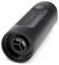 Black cylindrical water filter with 'LifeStraw' inscription, with the filter element visible in the front section.