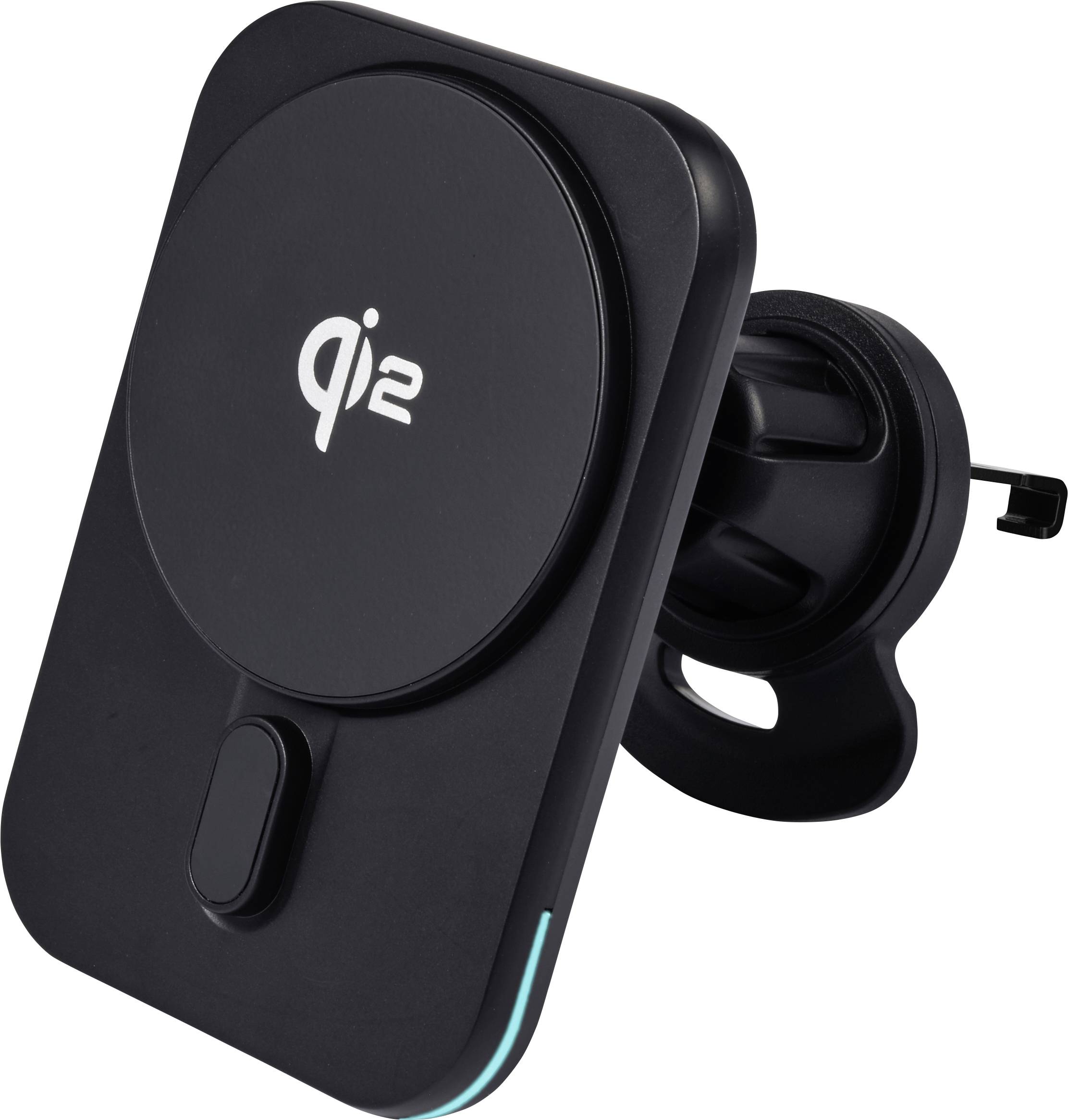 Renkforce Wireless charger RF-Qi2WCar-01 RF-6662044 Outputs Magnetic connector Black