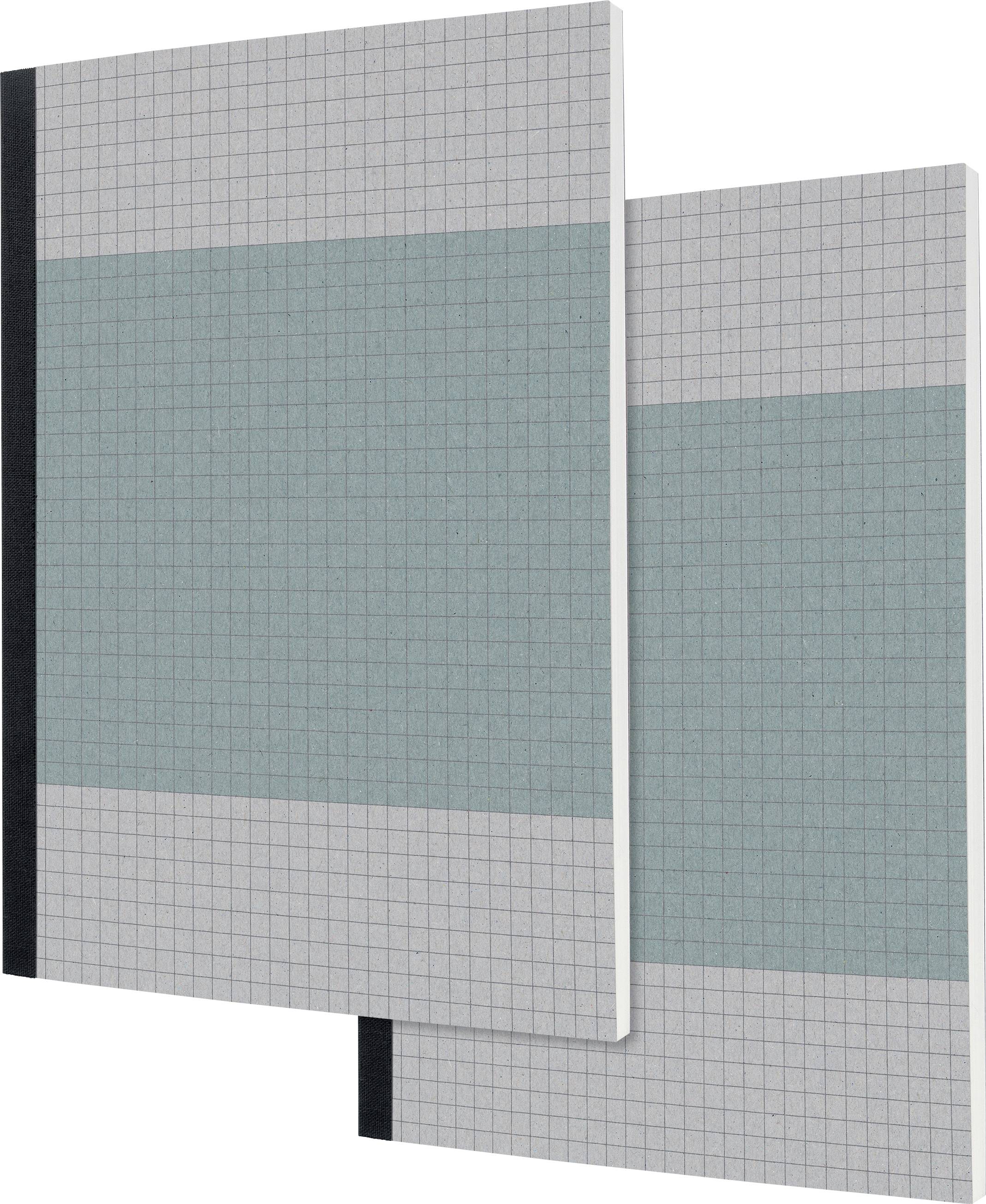 Sigel SN200 Notebook Squared Blue No. of sheets: 100 A5 2 pieces.