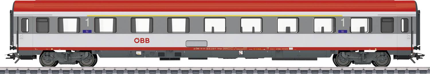 Maerklin 42732 H0 Train coach Ampz 1 Class of OeBB