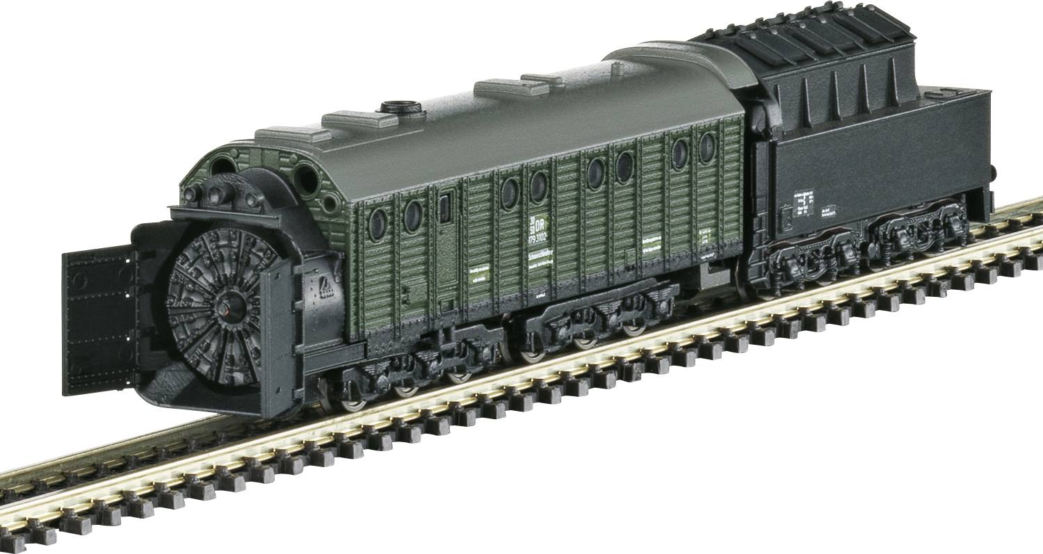 Image of Maerklin 87360 Z steam snow plow from DR