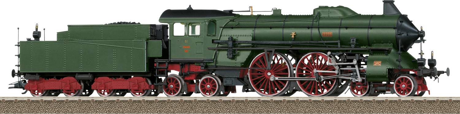 TRIX H0 25015 H0 express steam locomotive S 2/6 Nuremberg traffic museum