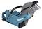 Portable electric saw by Makita in turquoise. It displays the model with a large, round cutting blade.